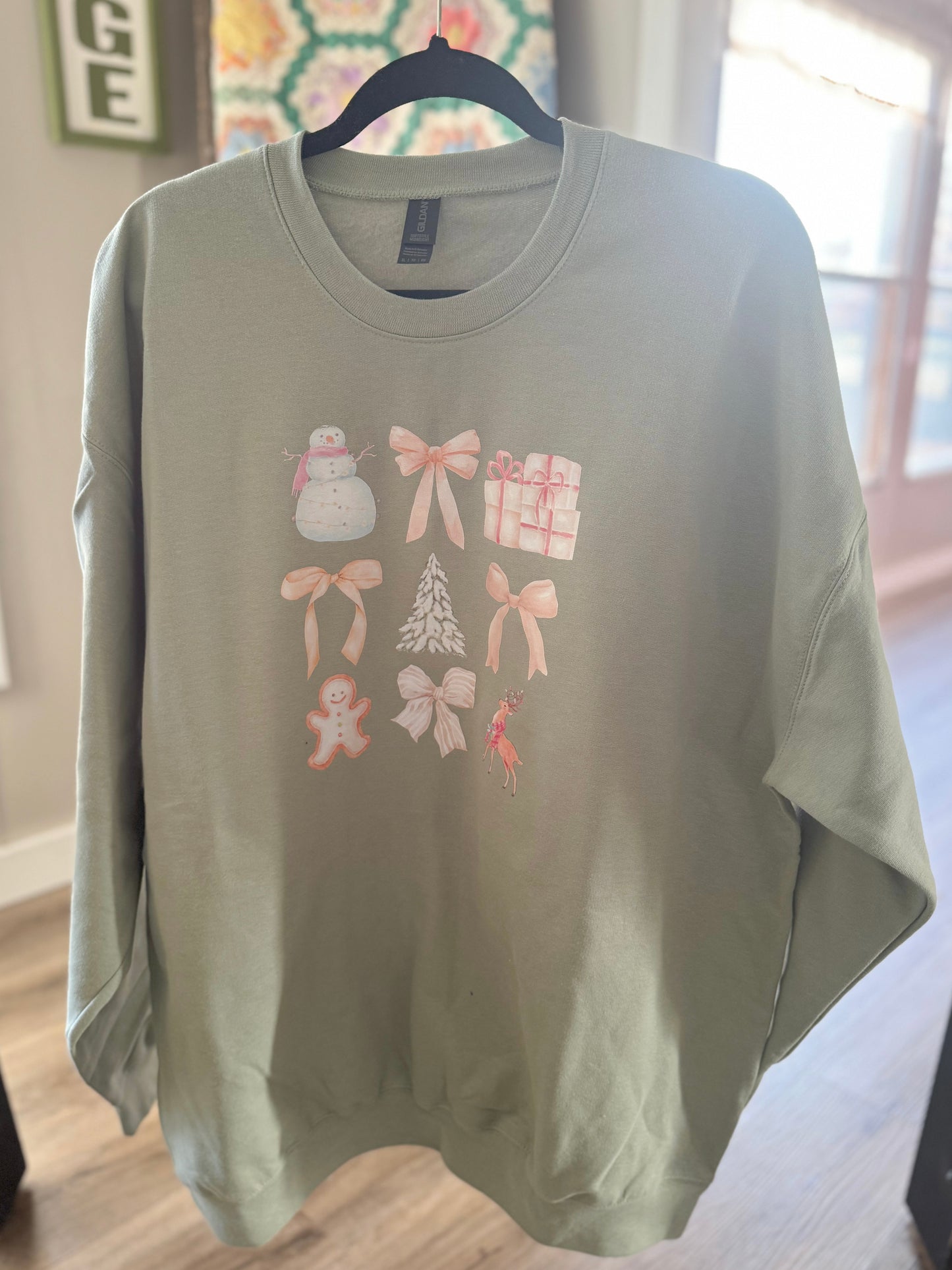 Vintage Snowman Crewneck